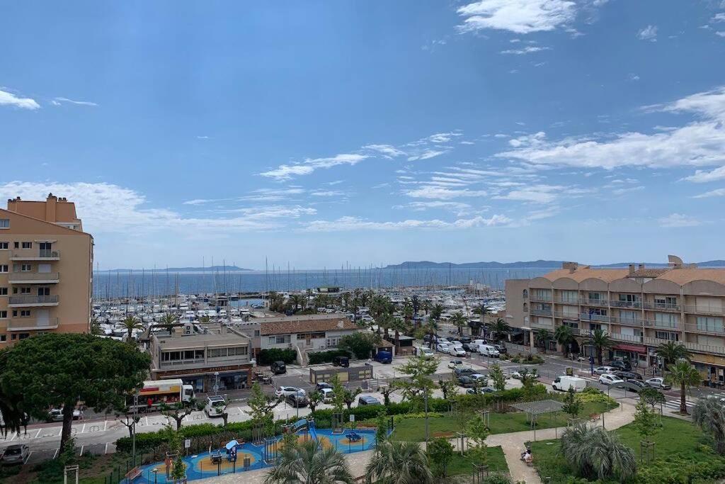 L'Effet Mer, Duplex Sur Le Port Avec Ses 2 Terrasses Vue Mer Hyères Dış mekan fotoğraf